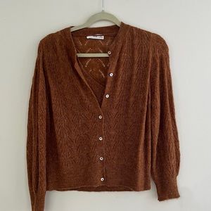 MANGO sweater and tank set